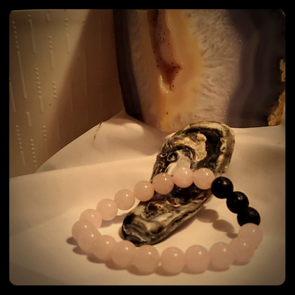 Beautiful Rose Quartz bracelet